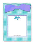 Noteworthy Collections - Sorority Tear Pads (Zeta Tau Alpha - Gingham)