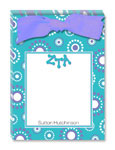 Noteworthy Collections - Sorority Tear Pads (Zeta Tau Alpha - Circle Burst)