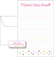 Queen Bee Personalized Camp Pad and Label Set - Peace (GS-03)