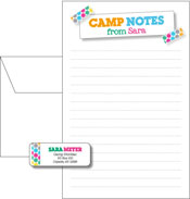 Queen Bee Personalized Camp Pad and Label Set - Washi Tape (GS-13)