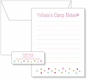 Queen Bee Personalized Camp Pad and Label Set - Peace (GS-C03)