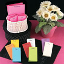 Royal Imprints - White Mesh Basket with Pads (Paper and Stuff - Page R)