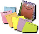Royal Imprints Pad Sets - Vinyl Purse & Colorful Pads