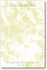 Stacy Claire Boyd Stationery - Citron Floral (Padded Stationery) (75262)
