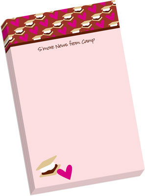 Notepads by iDesign - Hearts & Smores (Normal by iDesign - Camp)
