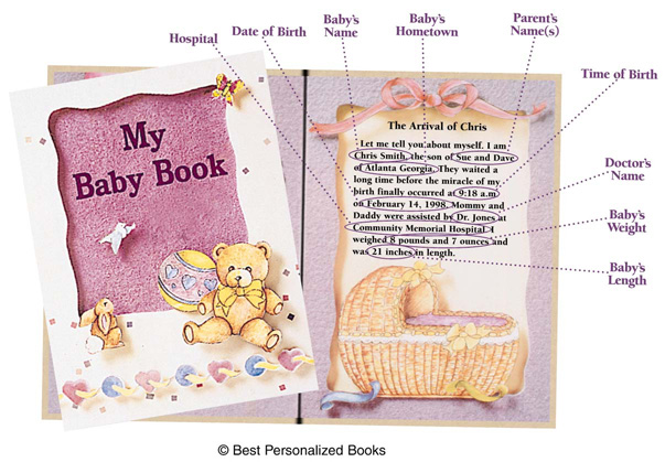 Personalized Book - My Baby Book
