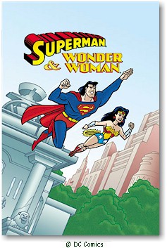 Personalized Book - Superman and Wonder Woman