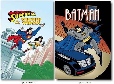 Personalized Book - Superman/Wonder Woman & Batman Bundle
