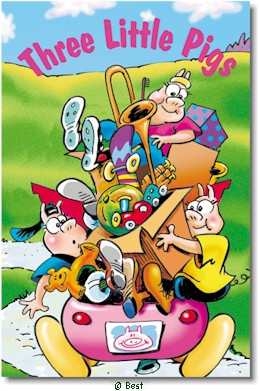 Personalized Book - Three Little Pigs