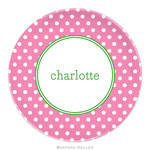 Boatman Geller - Custom Personalized Melamine Plates (Polka Dot) (339+P25+A09)
