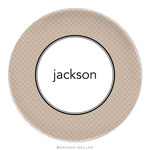 Boatman Geller - Custom Personalized Melamine Plates (Basketweave) (559+P10+A06)