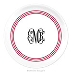 Boatman Geller - Custom Personalized Melamine Plates (Grand Border) (609+P18)