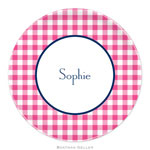 Boatman Geller - Custom Personalized Melamine Plates (Classic Check) (619+P02+A03)