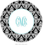 Boatman Geller - Custom Personalized Melamine Plates (Madison Damask) (349+P06+A07)