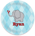 I'm Inkpressed Melamine Plates - Circus Elephant (Holiday Papers #MP-1203)