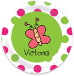 I'm Inkpressed Melamine Plates - Butterfly (Holiday Papers #MP-1214)