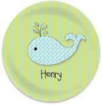 I'm Inkpressed Melamine Plates - Purple Whale (Holiday Papers #MP-1224)