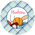 iDesign Melamine Plates - Sports (ID_PLATE_02)