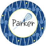 iDesign Melamine Plates - Lacrosse (ID_PLATE_13)