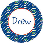 iDesign Melamine Plates - Hockey (ID_PLATE_18)