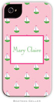 Boatman Geller Hard Phone Cases - Little Sailboat Pink (BACKORDERED)