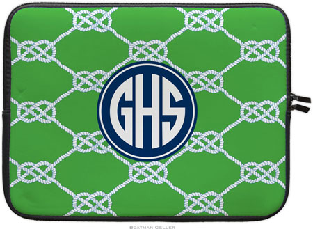 Boatman Geller Laptop Sleeves - Nautical Knot Kelly (Preset) (TECH19+Case12-preset)