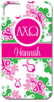 Hard Phone Cases - Alpha Chi Omega - Swirl (GOTGK-ACO-06)