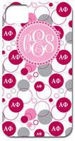 Hard Phone Cases - Alpha Phi - Bubbles (GOTGK-AF-02)