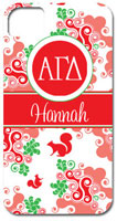 Hard Phone Cases - Alpha Gamma Delta - Lyre Swirl (GOTGK-AGD-06)