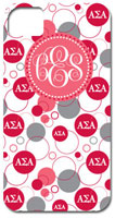Hard Phone Cases - Alpha Sigma Alpha - Bubbles (GOTGK-ASA-02)