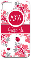 Hard Phone Cases - Alpha Sigma Alpha - Lyre Swirl (GOTGK-ASA-06)