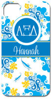Hard Phone Cases - Alpha Xi Delta - Lyre Swirl (GOTGK-AXD-06)
