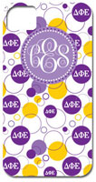 Hard Phone Cases - Delta Phi Epsilon - Bubbles (GOTGK-DFE-02)