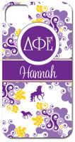 Hard Phone Cases - Delta Phi Epsilon - Lyre Swirl (GOTGK-DFE-06)