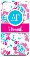 Hard Phone Cases - Delta Gamma - Lyre Swirl (GOTGK-DG-06)