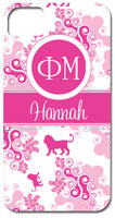 Hard Phone Cases - Phi Mu - Lyre Swirl (GOTGK-FM-06)