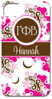 Hard Phone Cases - Gamma Phi Beta - Swirl (GOTGK-GFB-06)