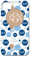 Hard Phone Cases - Sigma Delta Tau - Bubbles (GOTGK-SDT-02)