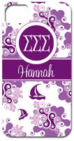 Hard Phone Cases - Sigma Sigma Sigma - Lyre Swirl (GOTGK-SSS-06)