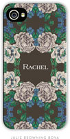 Hard Phone Cases - English Floral Brown (Case2)