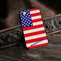 Personalized iPhone Case (Show Colors with Black Trim) (GC974)