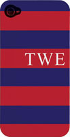 Kelly Hughes Designs - Phone Cases (Red & Blue Stripe) (pc1114)