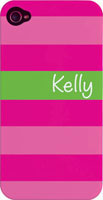 Kelly Hughes Designs - Phone Cases (Pink Mono Stripe) (pc1116)