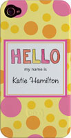 Kelly Hughes Designs - Phone Cases (Hello My Name Is) (pc389)