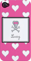 Kelly Hughes Designs - Phone Cases (Pink Skull) (pc393)