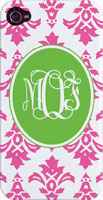 Kelly Hughes Designs - Phone Cases (Pink Damask) (pc919)