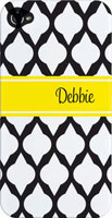 Kelly Hughes Designs - Phone Cases (Black Lattice) (pc921)