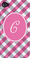 Kelly Hughes Designs - Phone Cases (Pink Gingham) (pc924)