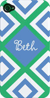 Kelly Hughes Designs - Phone Cases (Geo Blue) (pc929)