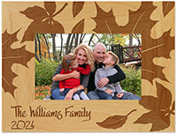 Autumn Engraved Picture Frames by Embossed Graphics